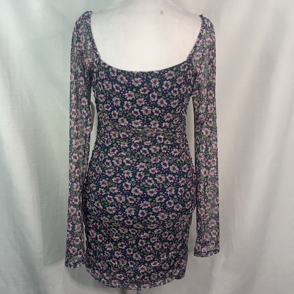 Altar'd State Floral Long Sleeve Bodycon Dress- NWT - Picture 11 of 16